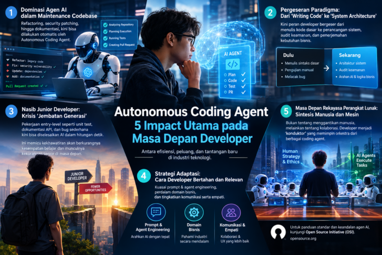 Autonomous Coding Agent: 5 Impact Utama pada Masa Depan Developer
