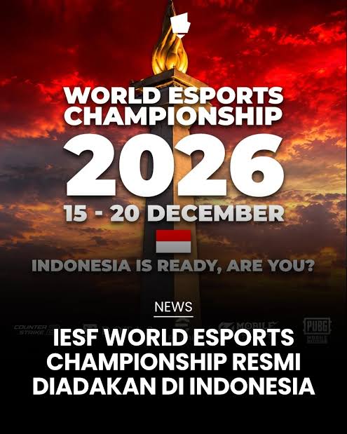 Indonesia Tuan Rumah World Esports Championship 2026